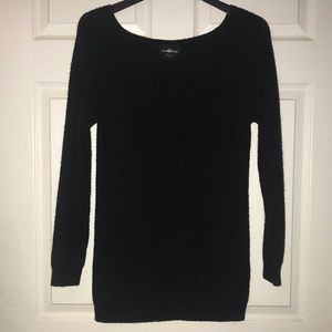 It’s Our Time | Black Knit Sweater